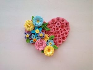 Quilling Corazón de San Valentín de Creative Paper