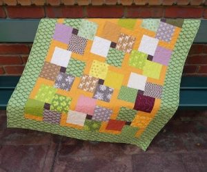 Scrappy Squares Quilt Pattern by The Quilt Yarn