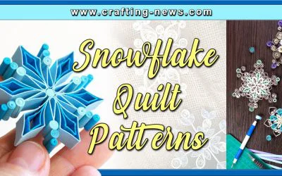 10 Quilling Snowflake Patterns