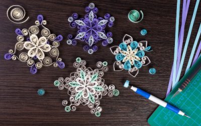 10 Quilling Snowflake Patterns