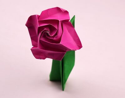 How To Fold A Paper Rose by Wiki How