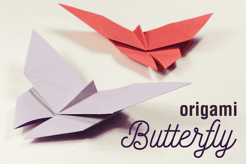 How To Make An Easy Origami Butterfly by The Spruce Crafts