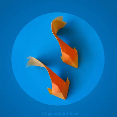 How To Make An Origami Goldfish by Origami Spirit