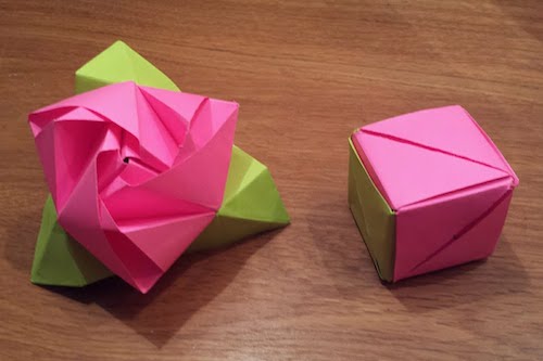 How To Make an Origami Magic Rose Cube by PPO