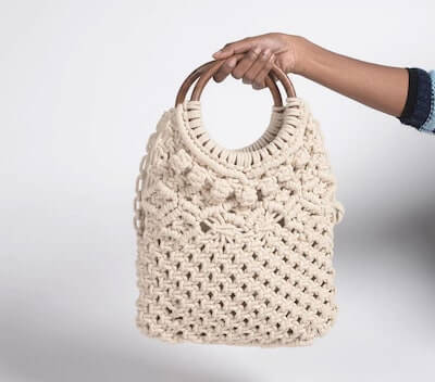 Macrame Grocery Bag from Live It Love It Fashion