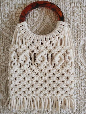 Macrame Market Bag Pattern by Tys Knots