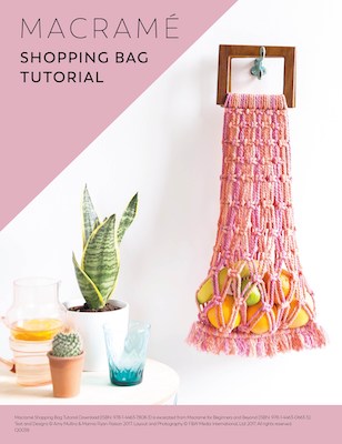 Macrame Shopping Bag Pattern by David And Charles