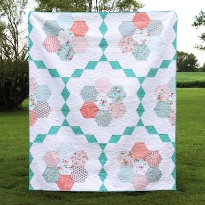 Vintage Garden Quilt Pattern by Flamingo Toes