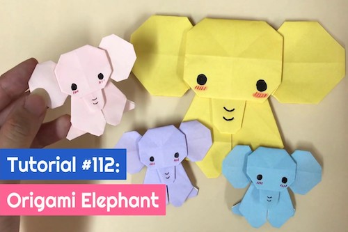 DIY Elephant Origami Tutorial by Idea King