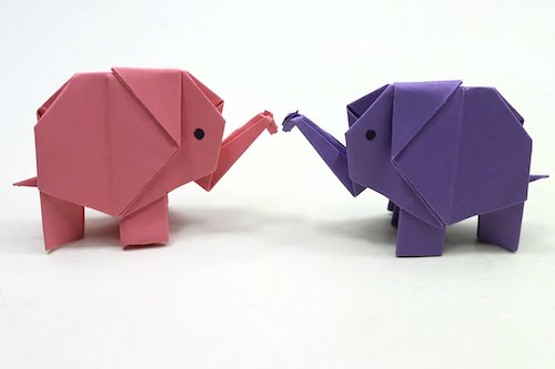 Cute Origami Elephant by Easy Paper Origami