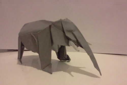 Elephant Origami Tutorial by Bali Origami