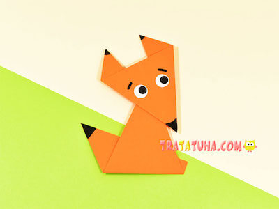 how to make an origami fox
