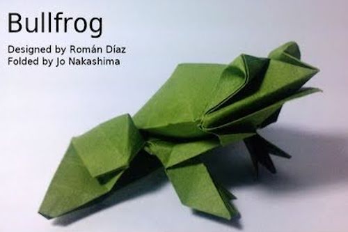 Origami Bullfrog by Jo Nakashima