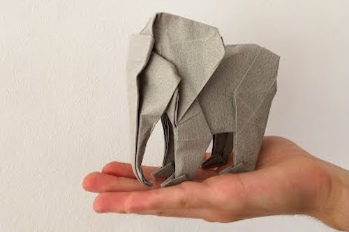 Origami Paper Elephant by JM's Origami Tutorials