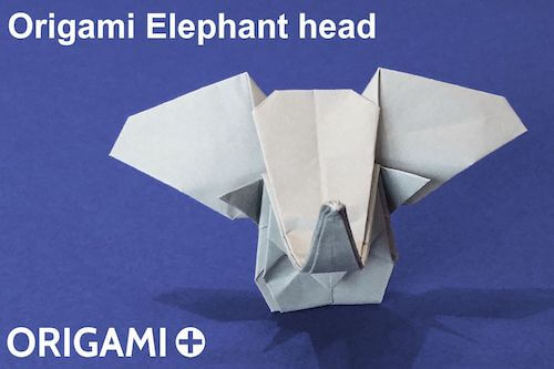 Origami Elephant Head Tutorial by Origami Plus