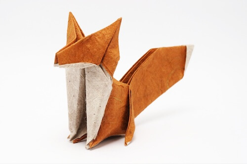 Origami Fox by Jo Nakashima