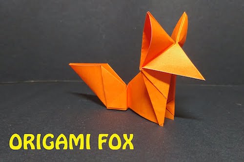 Origami Paper Fox by Magic Folds