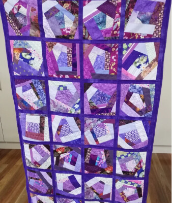 Aries Crazy Patchwork Pattern by ScrapGardenQuilts