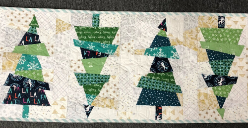 Crazy Christmas Trees Quilt Pattern by HartlandQuiltShop